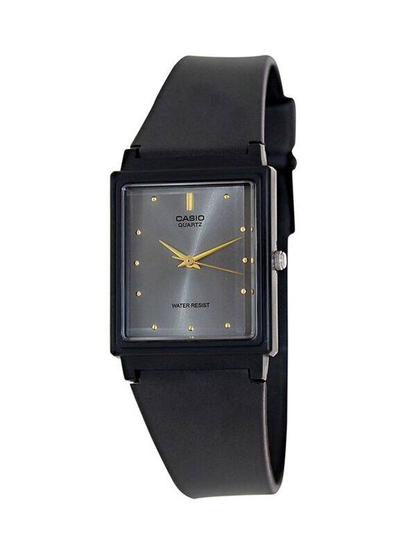 

Casio Analog Watch for Men with Rubber Band, Water Resistant, MQ38-8ADF, Black/Grey