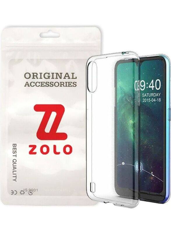 Zolo Samsung Galaxy M01 Protective TPU Slim Silicone Mobile Phone Case Cover, Clear