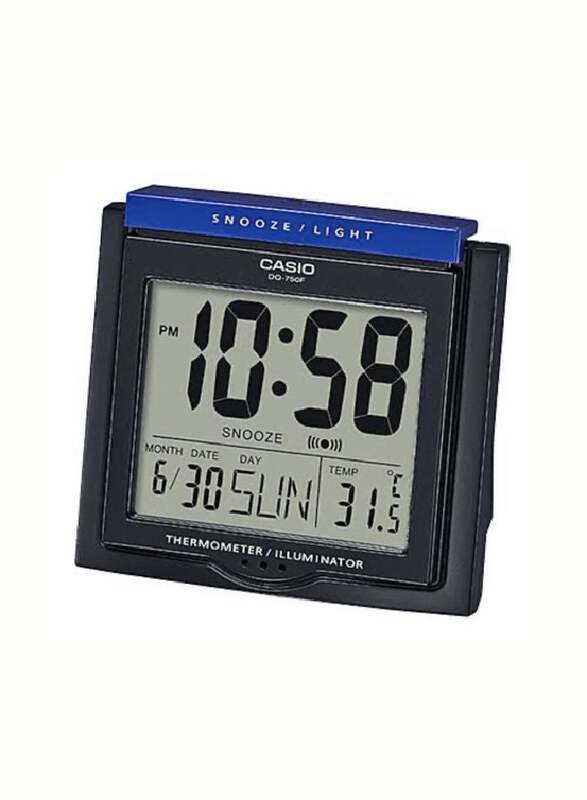 

Casio Digital Table Clock, Black