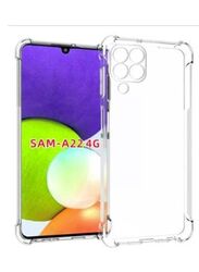 Zolo Samsung Galaxy A22 Protective Edge Mobile Phone Back Case Cover, Clear