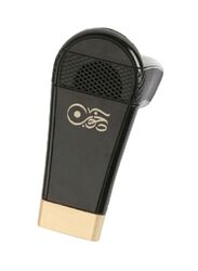 Portable Bukhoor Heater, Black/Gold