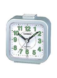 Casio Square Shape Alarm Clock, Grey