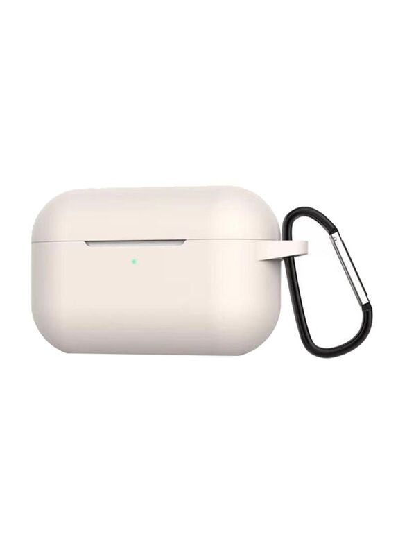 Apple AirPods Pro 2019 Protective Case Cover with Carabiner, Grey