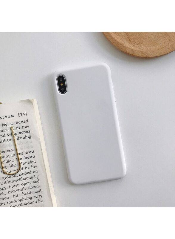 

Generic Apple iPhone XS Max Silicone Mobile Phone Case Cover, White