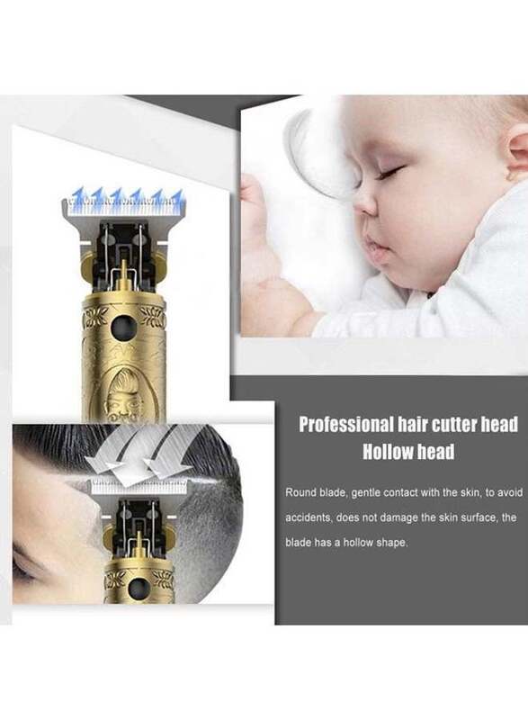 Kemei Electric Hair Trimmer, Gold