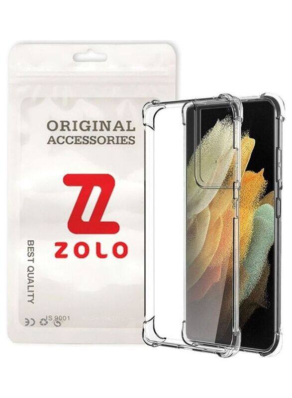 

Zolo Samsung Galaxy S21 Ultra Protective Edge Mobile Phone Case Cover, Clear