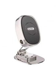 Go-Des Rotational Folding Magnetic Car Mount, Silver/Black