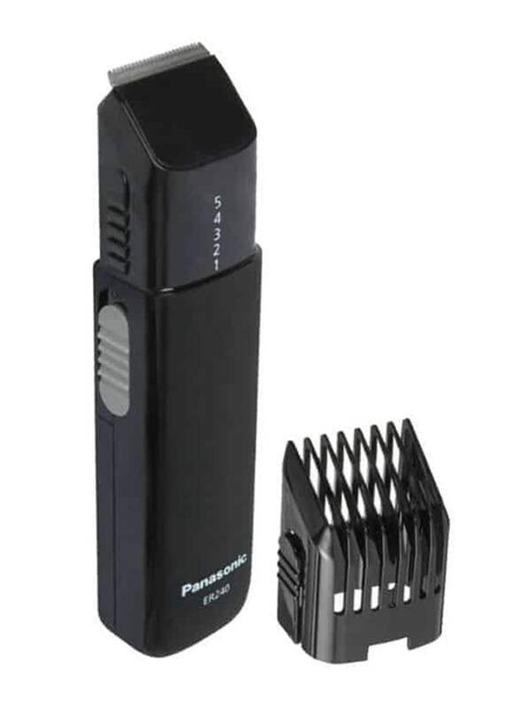 Panasonic Beard & Mustache Trimmer, ER240B, Black