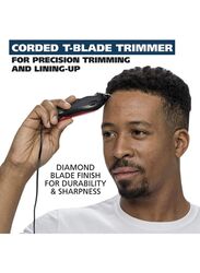 Wahl T- Pro Clipper & Trimmer Combo Kit, Red/Black