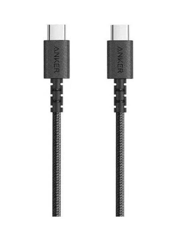 

Anker 0.9-Meter Powerline Charging & Data Cable, USB Type-C to USB Type-C for Smartphone & Tablets, A8032H11, Black