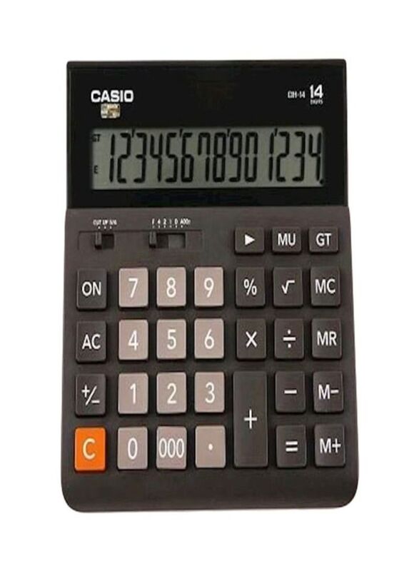 Casio Essential Calculator, Black/Grey