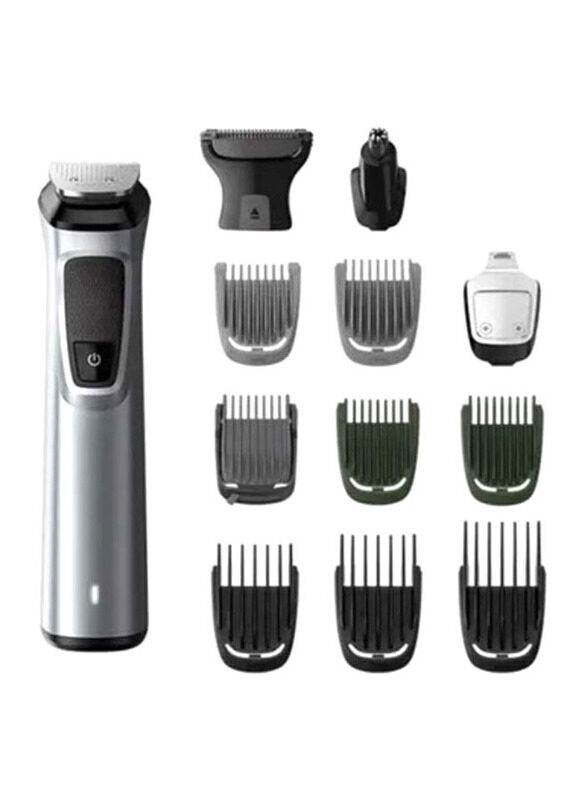 

Philips Multigroom Series 7000n 13-in-1 Trimmer, MG7715/13, Silver/Black