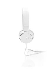 Sony Wired On-Ear Noise Cancelling Headband with Mic, White