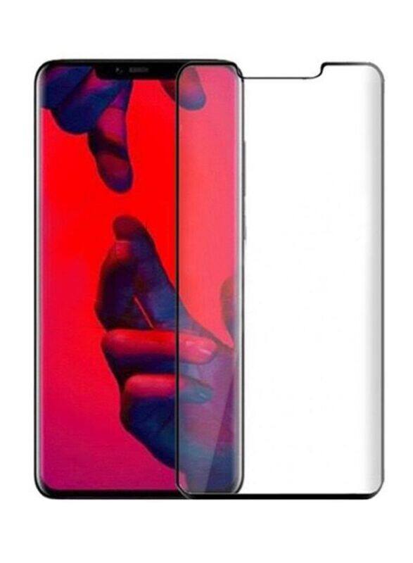 

Generic Huawei Mate 20 Pro Tempered Glass Screen Protector, Clear/Black
