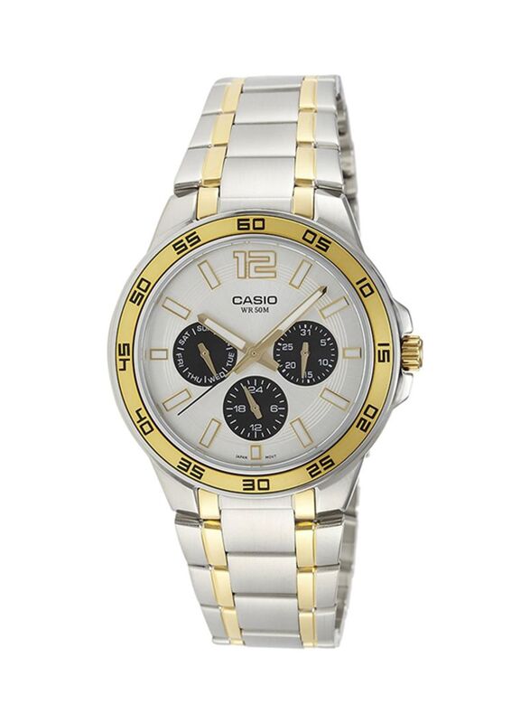 Casio stainless cheap steel chronograph watch