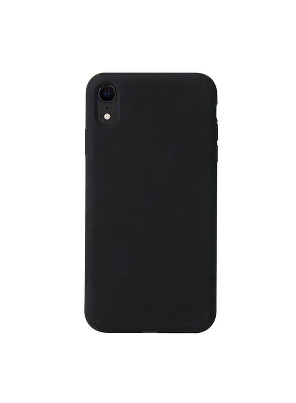 

Generic Apple iPhone XR Silicone Mobile Phone Case Cover, Black