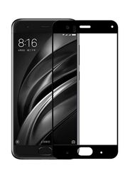 Xiaomi Mi 6 Mobile Phone Tempered Glass Screen Protector, Clear/Black