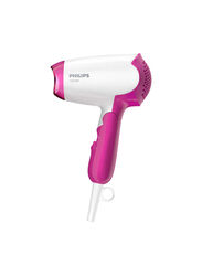 Philips Drycare Essential Care Hair Dryer, BHD003/03, White/Pink