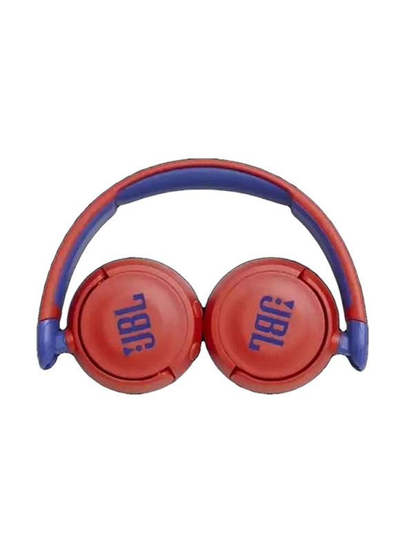 JBL JR310BT Wireless On-Ear Kids Headphones, Red/Blue