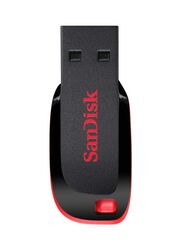 SanDisk 16GB Cruzer Blade USB Flash Drive, Black/Red