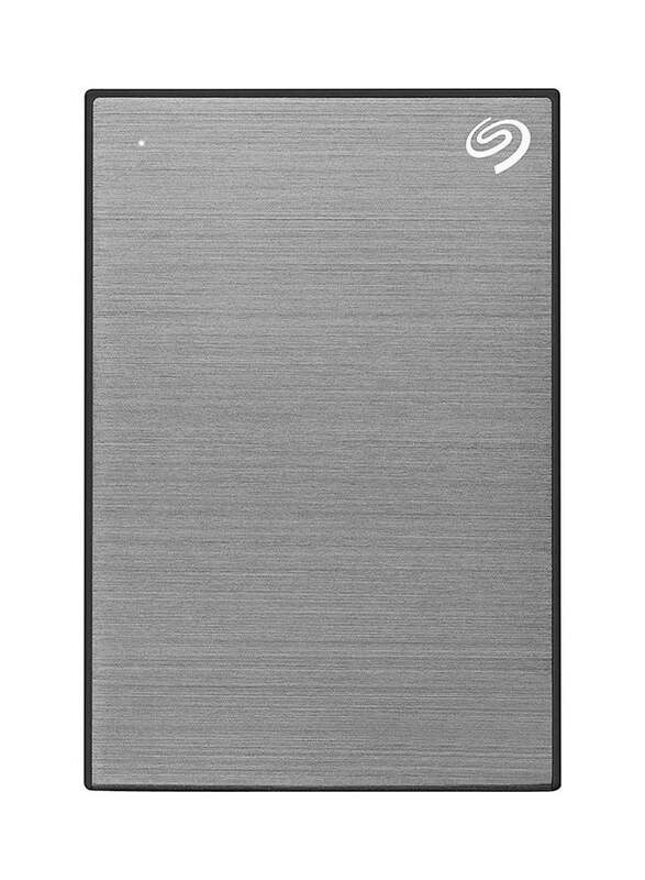 Seagate 5TB HDD One Touch Portable Hard Drive, Grey