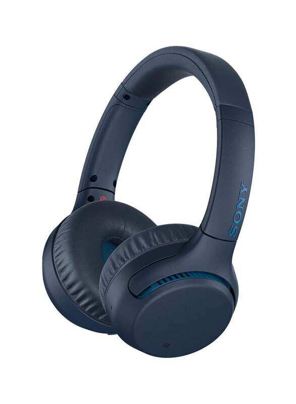 Sony WH-XB700 Extra Bass Wireless Over-Ear Headphones, Blue