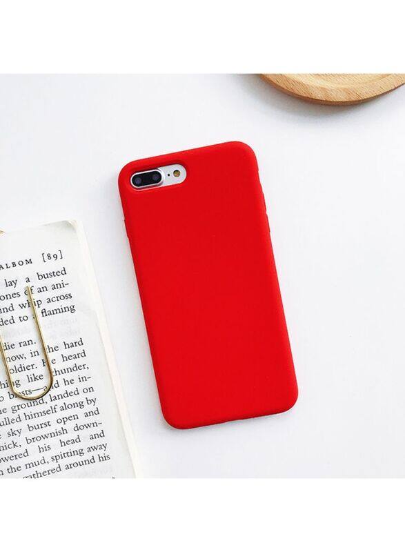 

Generic Apple iPhone 7 Plus Silicone Mobile Phone Case Cover, Big Red