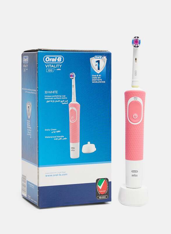 Oral B Vitality Electric Rechargeable Toothbrush, Pink