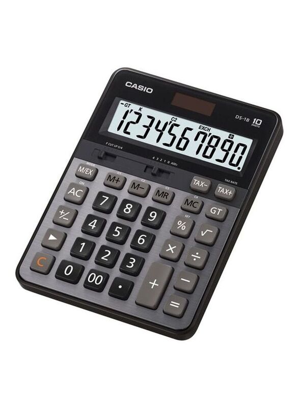 

Casio 10-Digits Calculator, DS-1B, Grey/Black