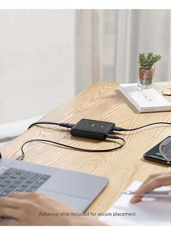 Anker PowerPort Atom III Slim Wall Charger, 63W, A2046K11, Black