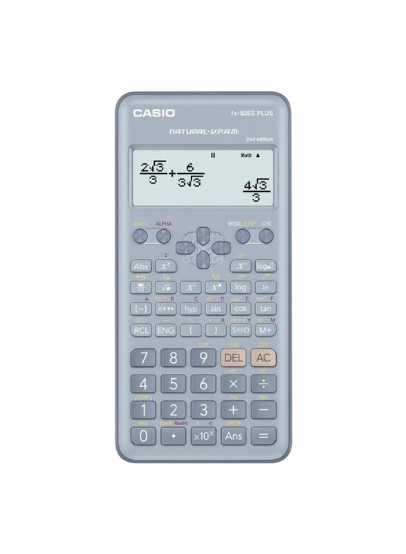 Casio Plus Scientific Calculator, Fx82es, Blue