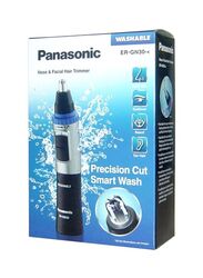 Panasonic Nose & Hair Trimmer, ER-GN30-K, Black/Silver