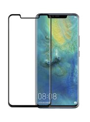 Huawei Mate 20 Pro 3D Mobile Phone Tempered Glass Screen Protector, Black/Clear