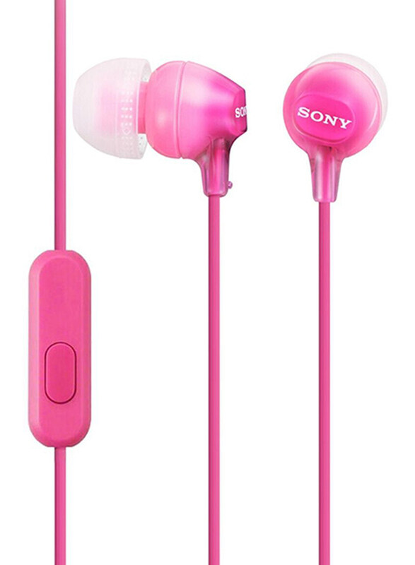 

Sony 3.5 mm Jack In-Ear Earphones, Pink