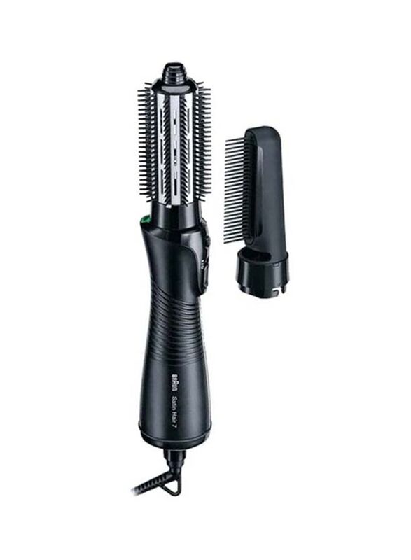 Braun Satin Hair Airstyler with Comb Attachment, AS720, Black