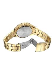Curren Analog Watch for Women with Stainless Steel Band, Water Resistant, Cu9009GG, Gold
