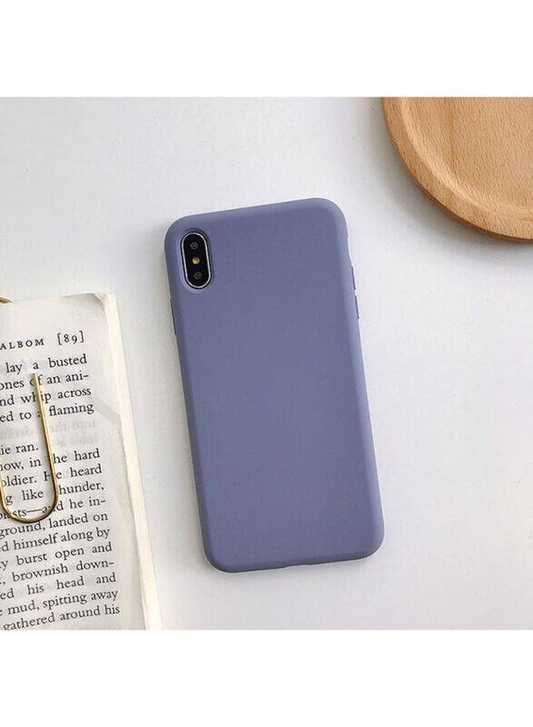 

Generic Apple iPhone XS Max Silicone Mobile Phone Case Cover, Lavender Ash