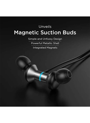 Lenovo HE05 Bluetooth/Wireless In-Ear Neckband Earphones with Mic, Black