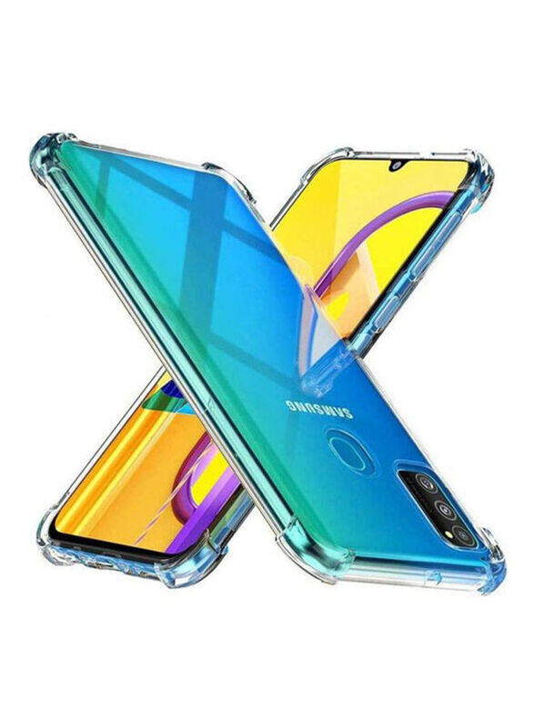 

N/A Samsung Galaxy M30s Bumper Shockproof Mobile Phone Case Cover, Clear