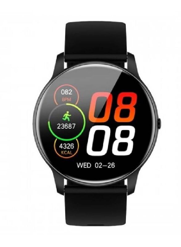 Xinji Cobee C2 Amoled Display Waterproof Smartwatch, Black