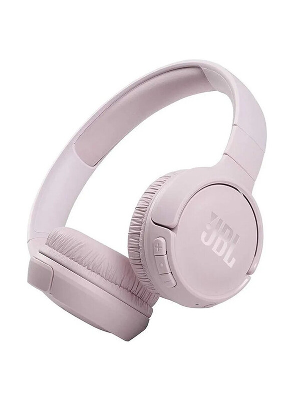 

JBL Tune 510 Wireless On-Ear Headphones with Mic, Rose Pink