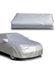 Waterproof Sun Protection Polyester Car Cover for Audi Q5, Silver