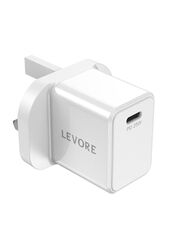 Levore Wall Charger, White