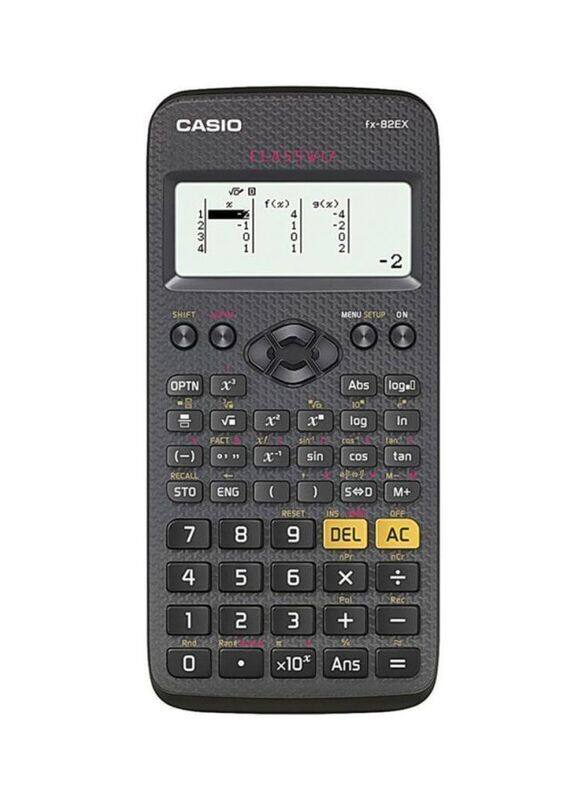 

Casio 12-Digits ClassWiz Scientific Calculator, FX-82EX, Black