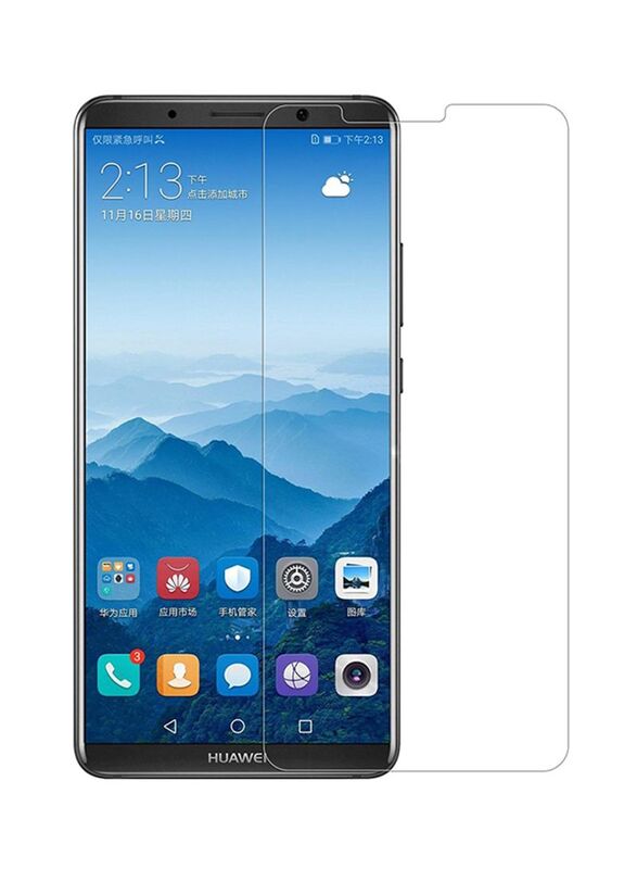 Huawei Honor Mate 10 Pro 2 9H Hardness HD Mobile Phone Tempered Glass Screen Protector, 2 Piece, Clear