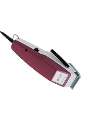 Moser Classic 1400 Professional Hair Clipper, 1400-0050, Maroon/White