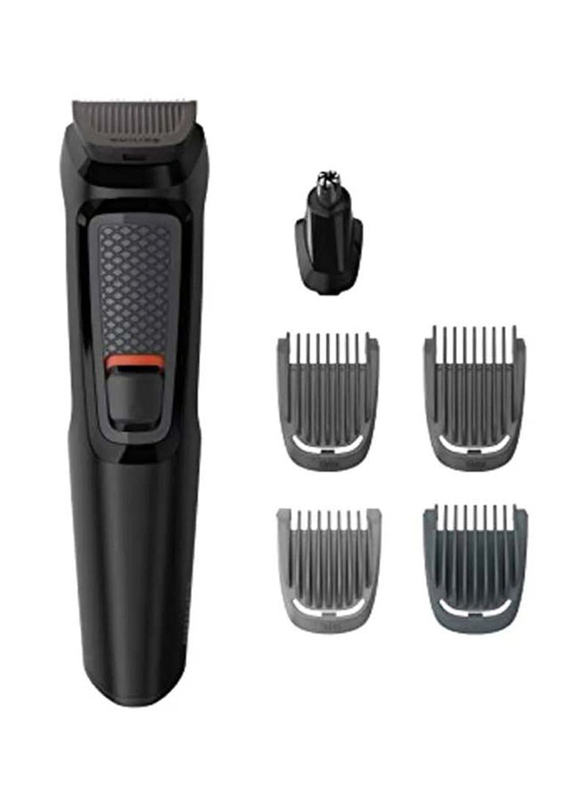 Philips Multigroom Series 3000 6-In-1 Trimmer, MG3710/13, Black