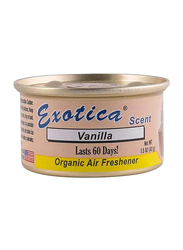 Exotica 42g Organic Car Air Freshener, Vanilla
