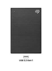 Seagate 4TB HDD One Touch Hard Drive, Black