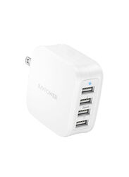 Rav Power Prime Wall Charger, White